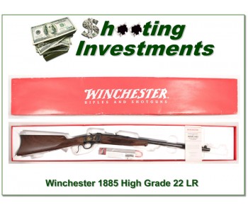 [SOLD] Winchester 1885 High Grade rare 22 LR NIB