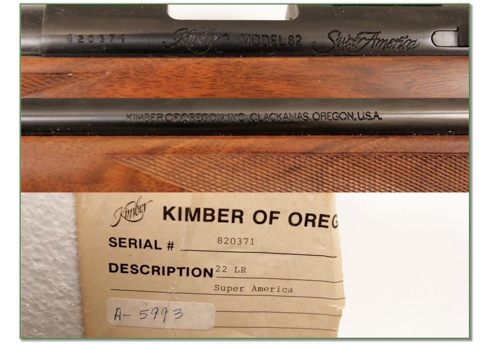 Kimber Of Oregon Model 82 Serial Numbers