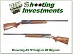 Browning A5 20 Magnum 72 Belgium 28in VR Mod