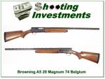 Browning A5 20 Magnum 74 Belgium